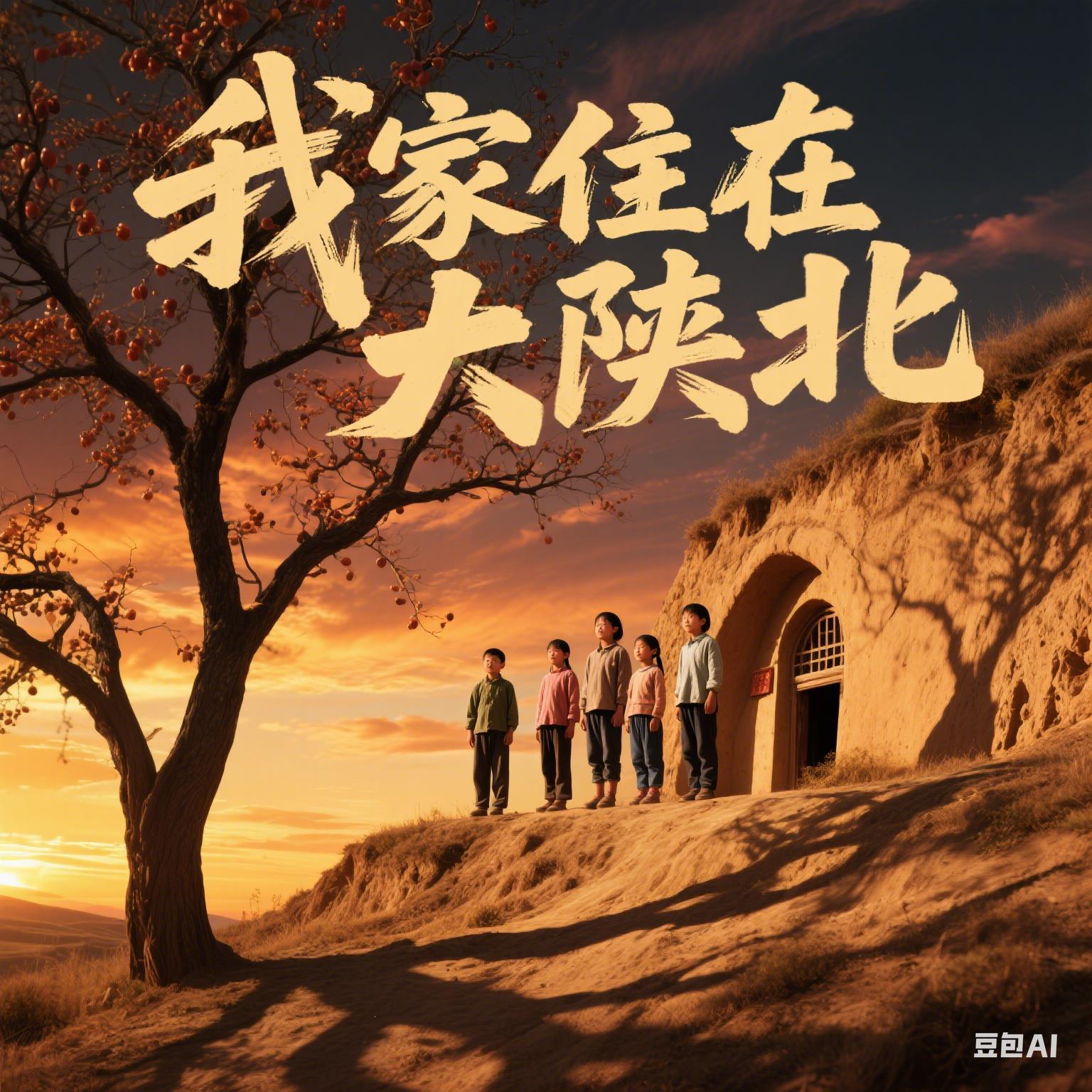 歌曲我的家在陕北